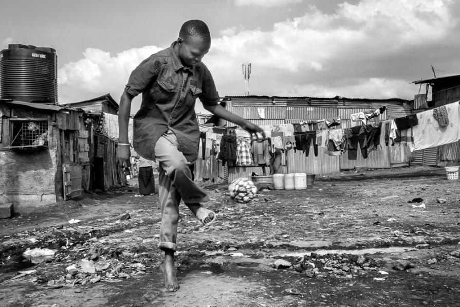 Enjoying the fleeting moments.