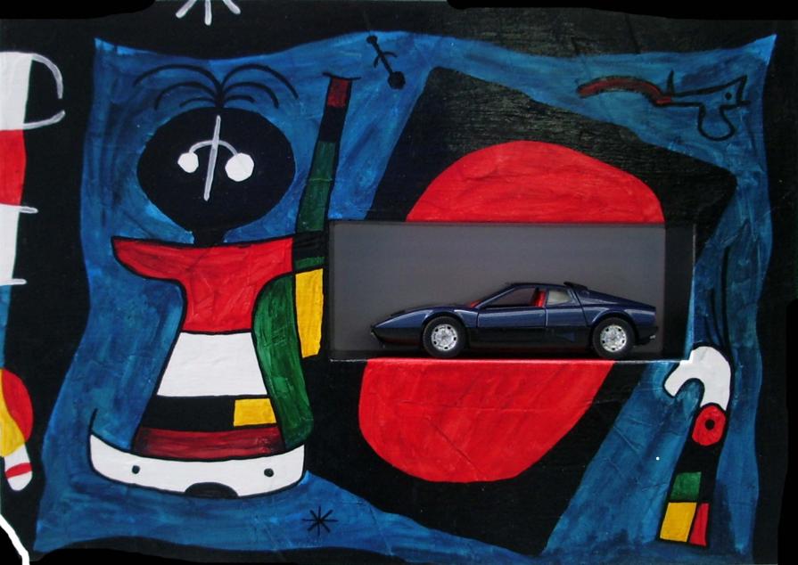 Ferrari BB 512 - 1976 ( omaggio a Joan Miro' )