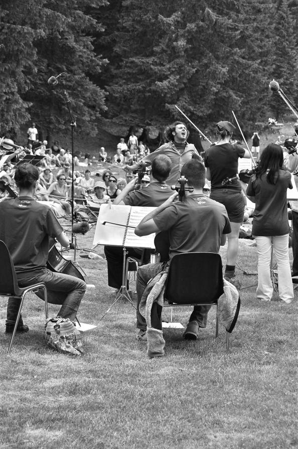 Concerto di Ezio Bosso BUXUSCONSORT Under the tree’s voices 15 luglio 2010 Val di Fiemme, Monzoni-Bocche Paneveggio, Carigole