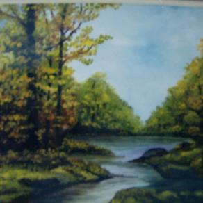 LG 0075 - Torrente tra il bosco