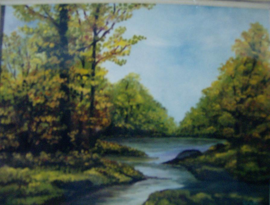 LG 0075 - Torrente tra il bosco