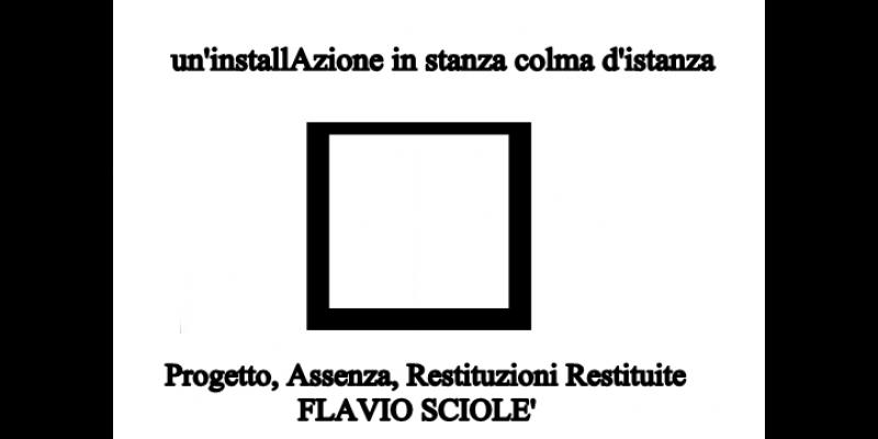 Teatro Ateo presenta OPERA TEATRALE NON RAPPRESENTATA di Flavio Sciolè