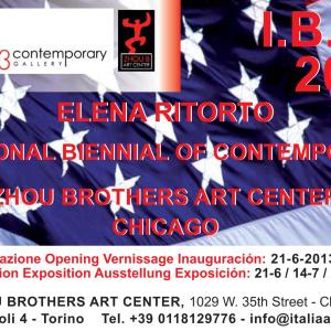 Elena Ritorto Al Zhou Brothers Art Center con Italia Arte e Museo MIIT
