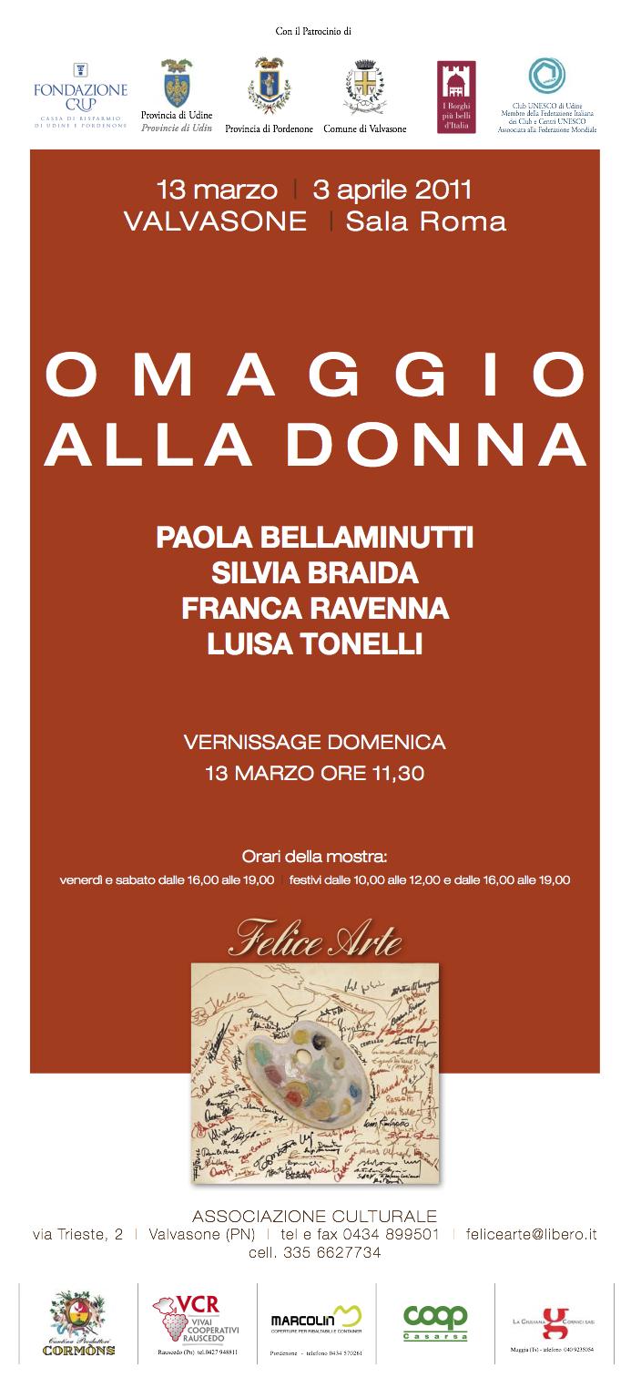 OMAGGIO ALLA DONNA OMAGGIO ALLA DONNA