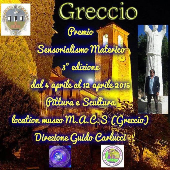 Mostra collettiva internazionale di pittura e scultura Museo Macs, Greccio .