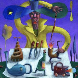 MAD on Paper -  Alessandro Ferraro - Trillillì nel paese con le ali - illustrazione