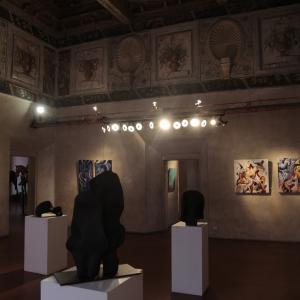 LE FOTO DELL'INAUGURAZIONE di ABSTRACTA A SABBIONETA (MN)