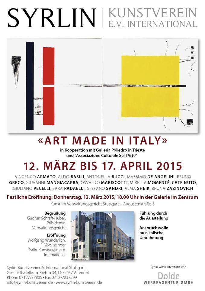 “ITALIENISCHE KUNST IN DEUTSCHLAND” “ARTE ITALIANA IN GERMANIA”