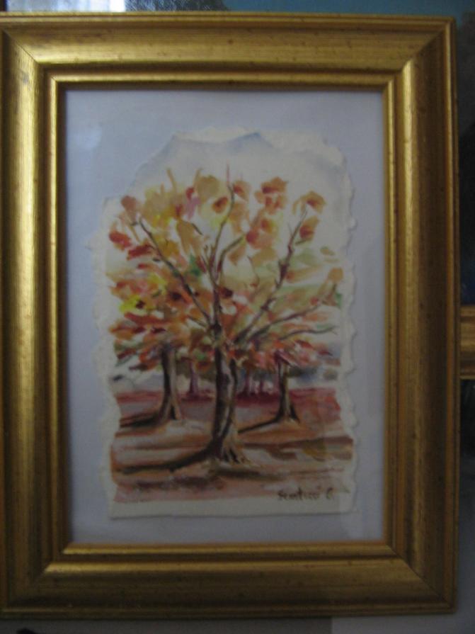 2° esperimento con acquarelli