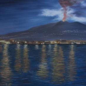 Etna con riflessi