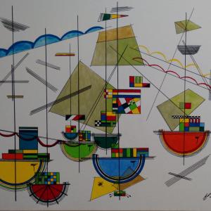 COMPOSITION ABSTRACT NR 006 – "As Caravelas" COMPOSITION ABSTRACT NR 006 –