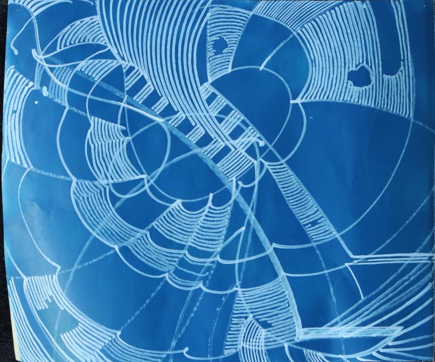 spider -web drawing no1