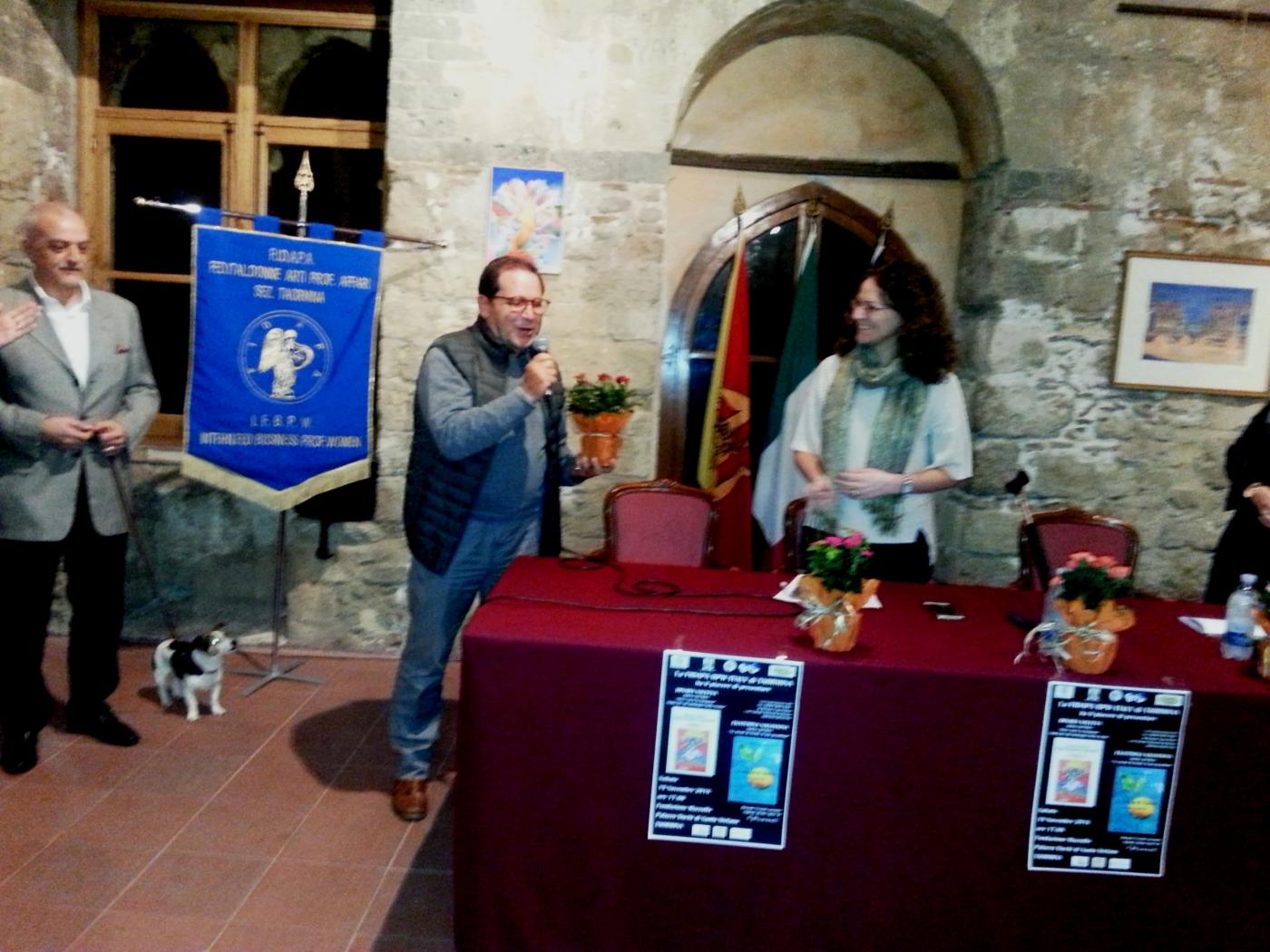 GHUMBERT ESPONE ALLA fONDAZIONE MAZZULLO DI TAORMINA GHUMBERT ESPONE ALLA fONDAZIONE MAZZULLO DI TAORMINA