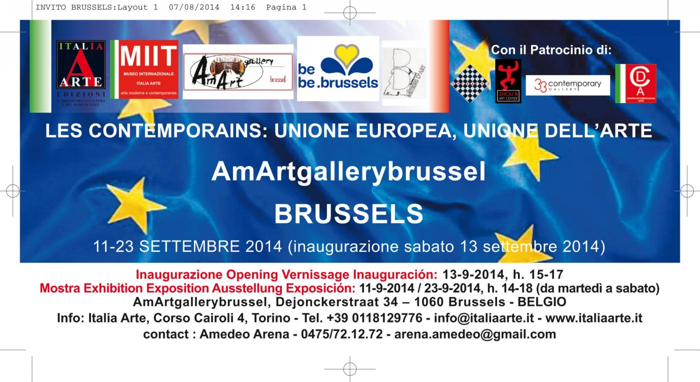 LES CONTEMPORAINS: UNIONE EUROPEA, UNIONE DELL'ARTE. ITALIAN AND FOREIGN BIENNIAL OF CONTEMPORARY ART