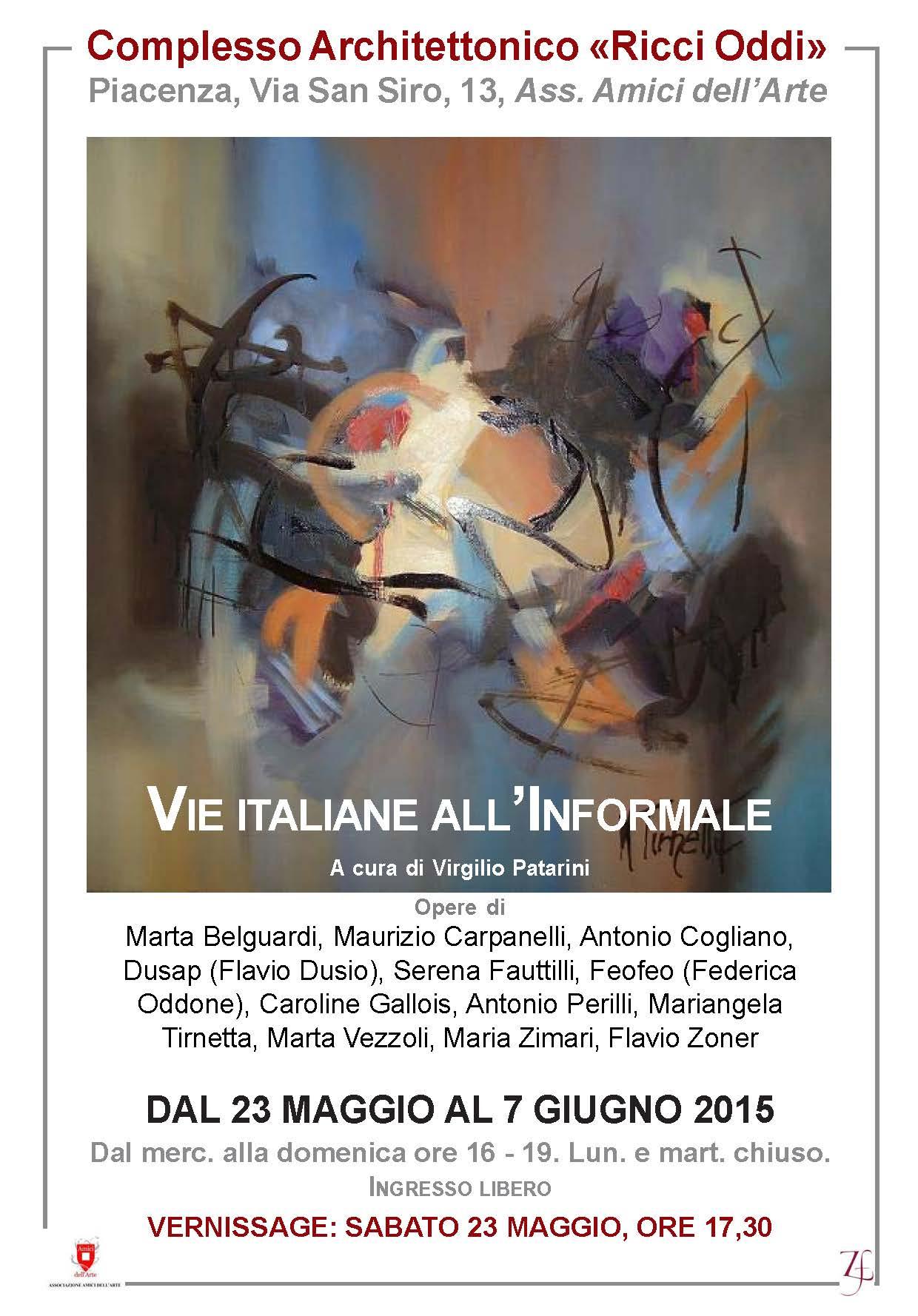 VIE ITALIANE ALL'INFORMALE