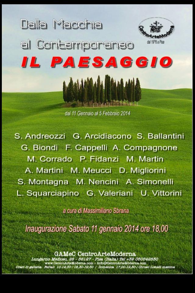 Dalla Macchia al Contemporaneo "Il paesaggio"