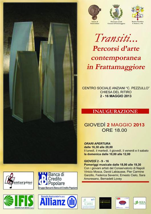 Transits..paths contemporary art in Frattamaggiore Transits..paths contemporary art in Frattamaggiore