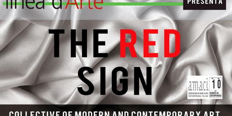 the red sign the red sign