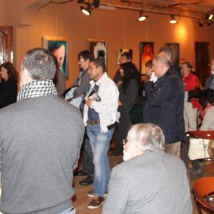 SPLENDIDA INAUGURAZIONE quella di PRESENZE a Modena.