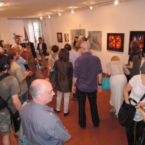 DOPPIO VERNISSAGE A CORTE ISOLANI (BOLOGNA)