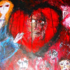 -Es war einmal..._Acryl Auf Tuch,150 x 150 cm