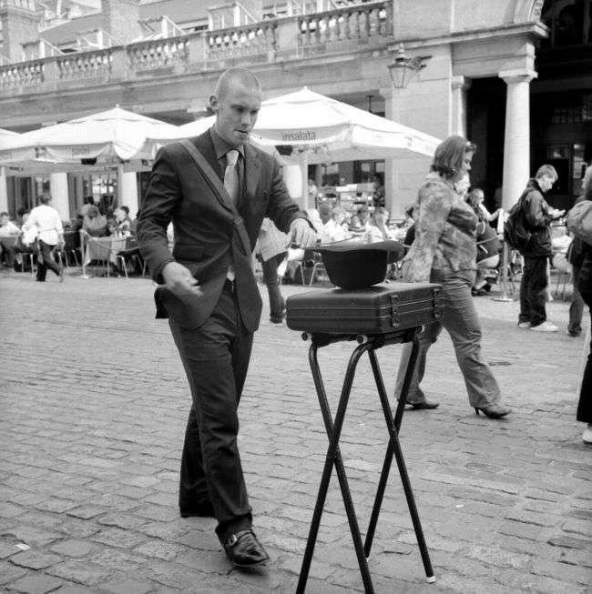 Artist in Covent Garden 1