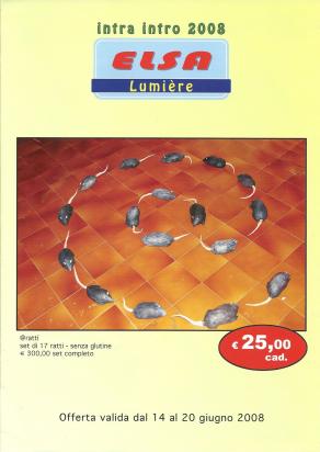 volantino Elsa Lumière-INTRA INTRO 2008