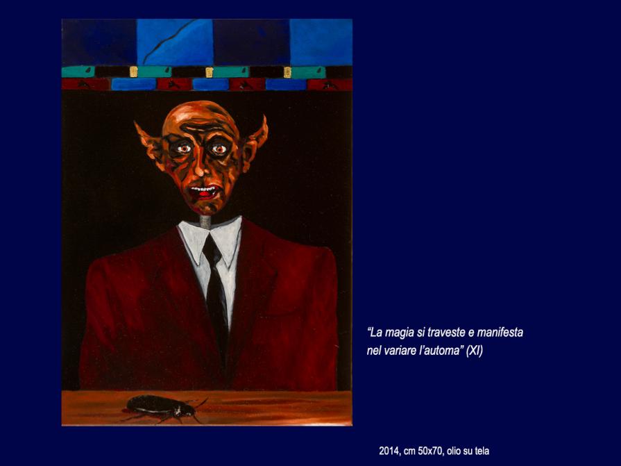 la magia si traveste e manifesta nel variare l'automa