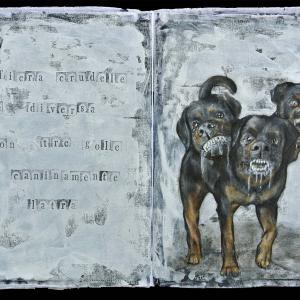 Mixed Media DANTE - Cerbero