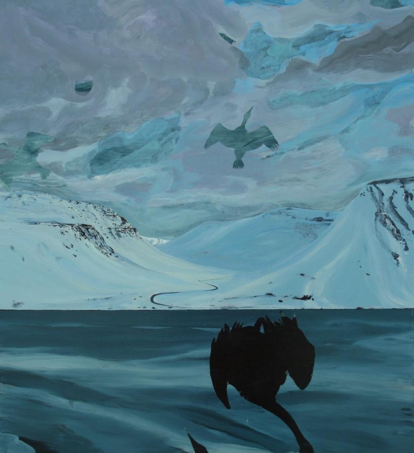 Rainbow Trout Cormorant Noir