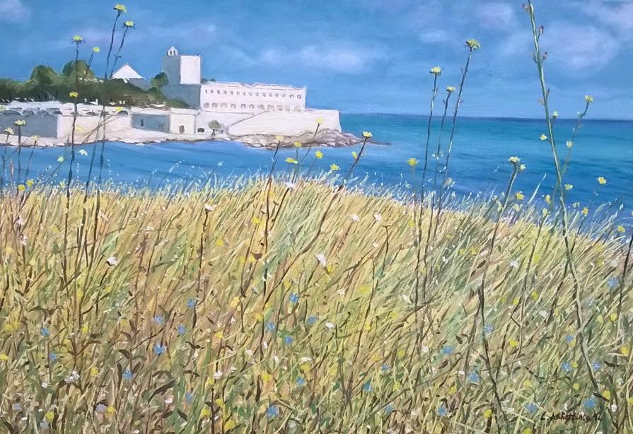 Sulla scogliera - Trani 