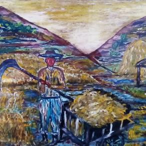 Mio nonno contadino.