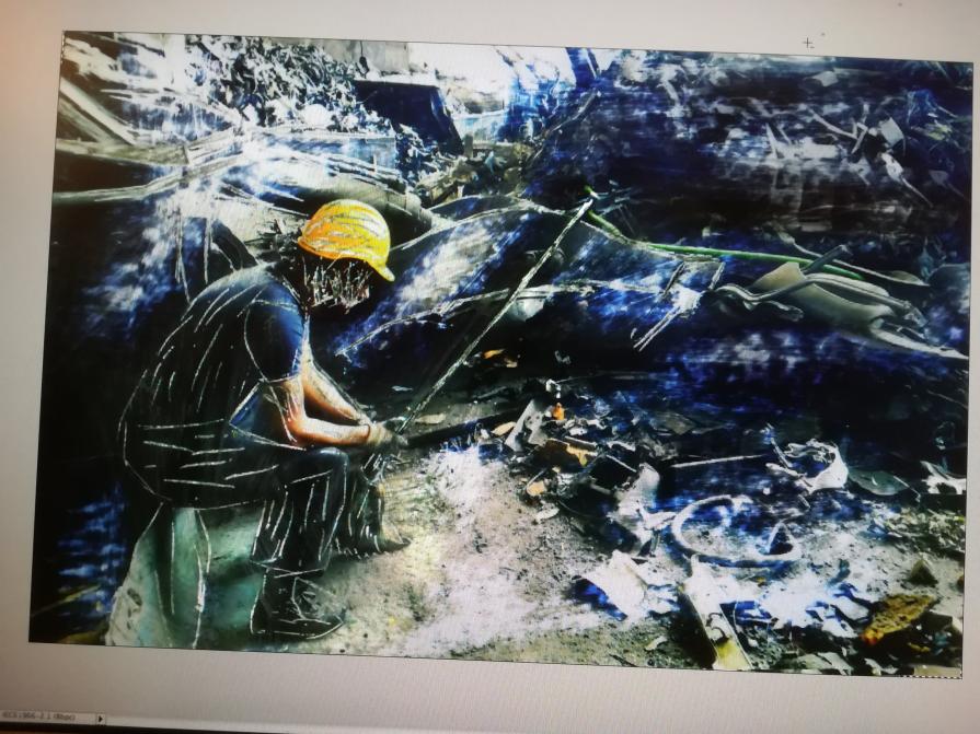 Il riposo di un guerriero. 