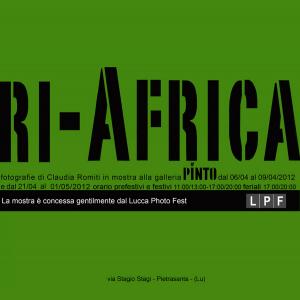 ri-Africa alla Galleria PINTO. Primo premio Contest - Roberto Del Carlo Luccaphotofest 2009  Finalista nella selezione Descubrimientos, PhotoEspaña 2010