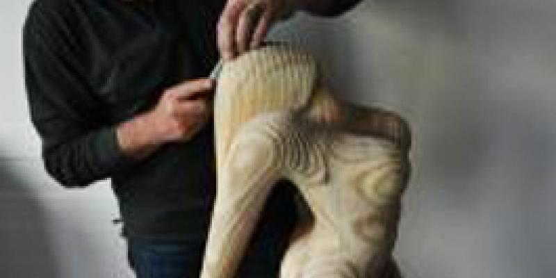 "Legni - vena svelata, corpo della scultura" "Legni - vena svelata, corpo della scultura"