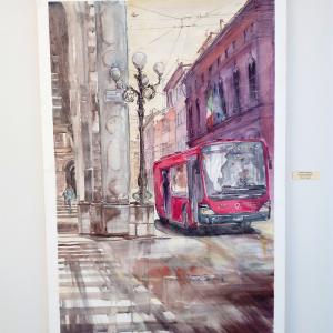 EFFETTO ACQUA, ACQUERELLI E SCULTURE A PALAZZO DUCALE