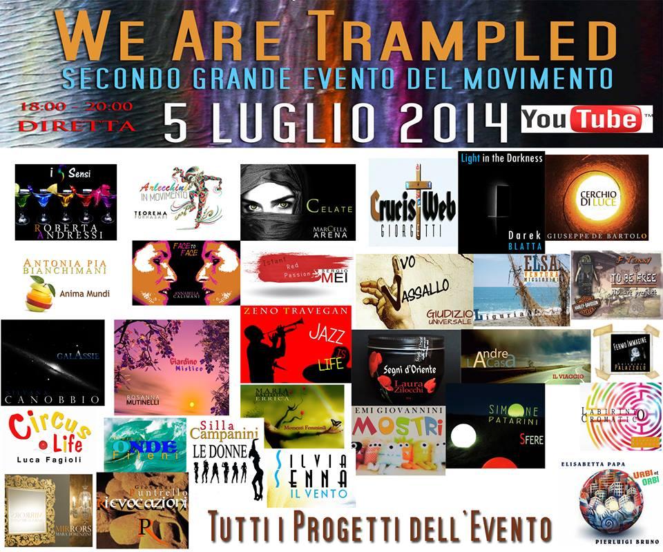 Evento WE ARE TRAMPLED - Il secondo Grande Evento del Movimento 
