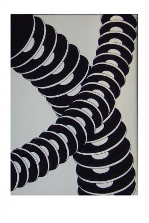 Rotazione traslazione   olio su tela   50x70    2008