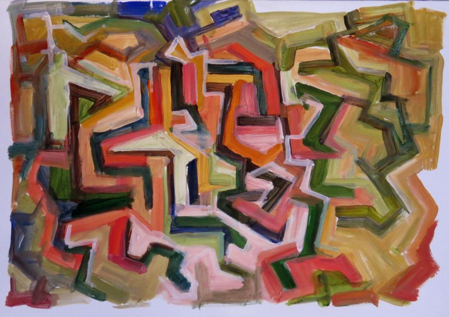 paesino sulla collina dal lato