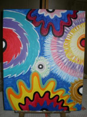 "Expansion of colors in the space"