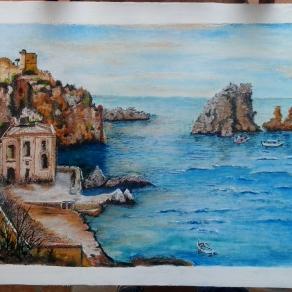 villa al mare ,d'inverno