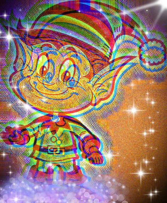 È un amico magico... un po' birichino... che porta la gioia...in ogni bambino...