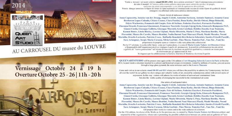 ARTSHOPPING LOUVRE PARIS 24-26 Ottobre 2014