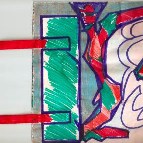 Il riposo del lavoratore e uomo verde e rosso