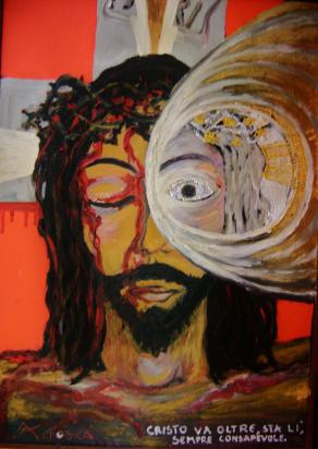  Cristo va oltre, sta lì, sempre consapevole.