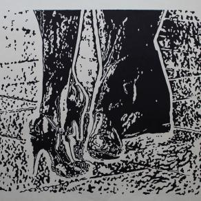 Tango in the street - Linoleografia