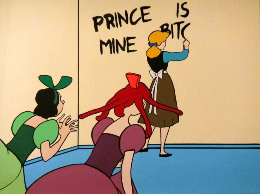 Molti artisti vorrebbero essere Banksy - acrilico su tela - 80x60cm