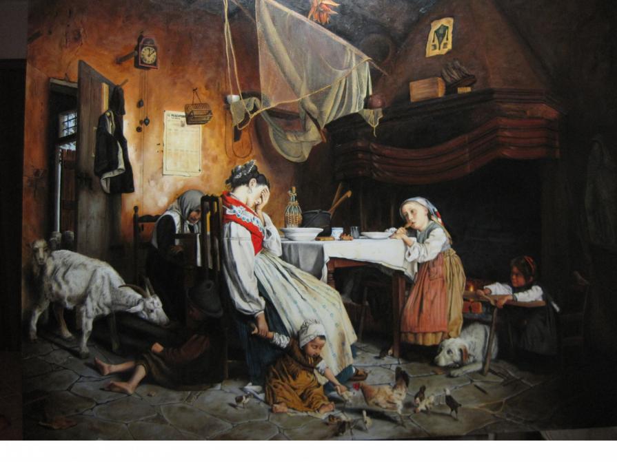 Il desinare della vedova