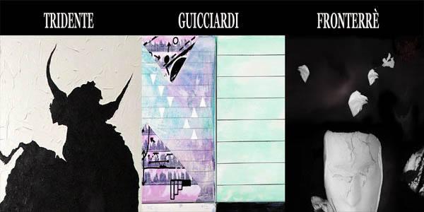 Mostra personale di Guicciardi Filippo, Luca Tridente e Alessandro Fronterrè presenta Denitza Nedkova