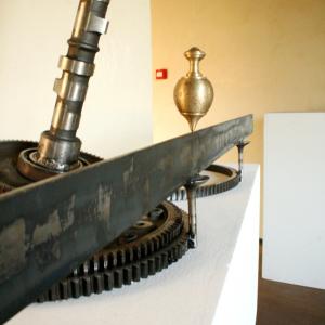 3° classificato al "DE INDUSTRIA 2010"- Fermignano - con l'opera "Aion..il punto dell'immediato svanire"